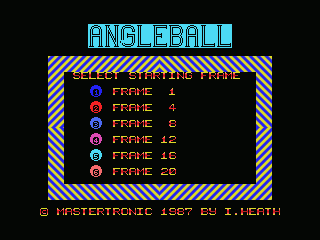 Angle Ball screenshot 3 for MSX